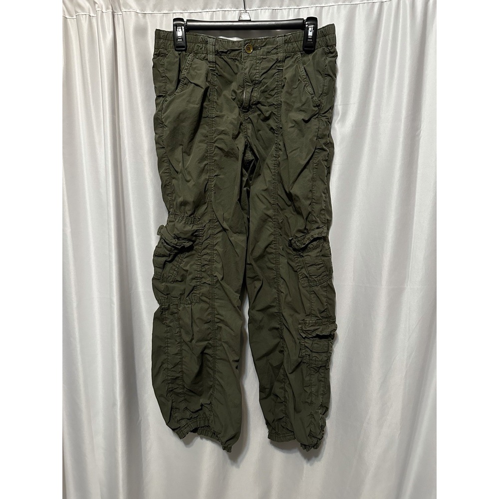 BDG Urban Outfitters Y2K Cargo Pants Green Woman's Size M Pockets